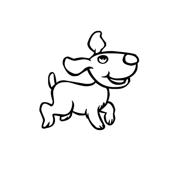 Cartoon honden26